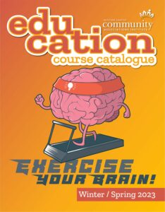 Education Course Catalogue Cover Winter Spring 2023